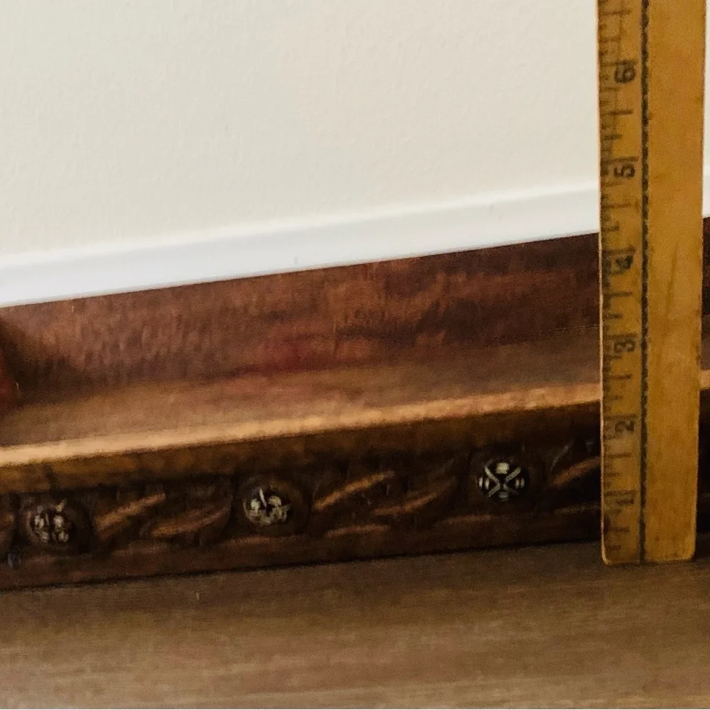 Handcrafted wooden tray
